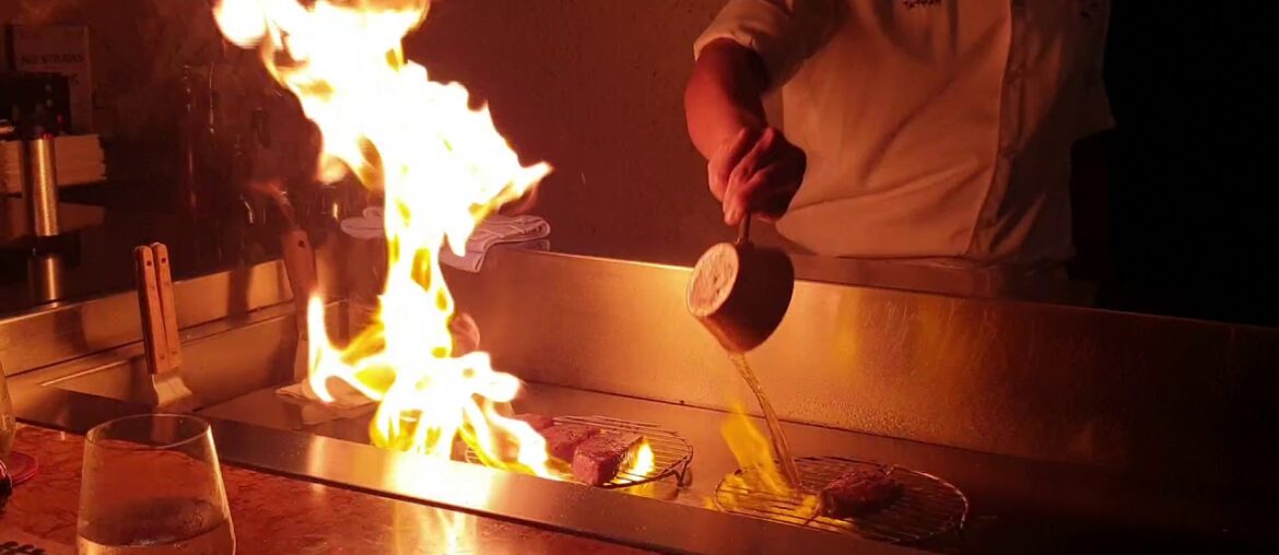 A4 Kagoshima wagyu beef steak & sautéed French fois gras