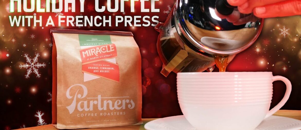 French Press Holiday Coffee | Brew School French Press Holiday Coffee | Brew School