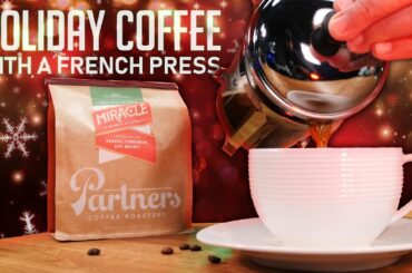 French Press Holiday Coffee | Brew School