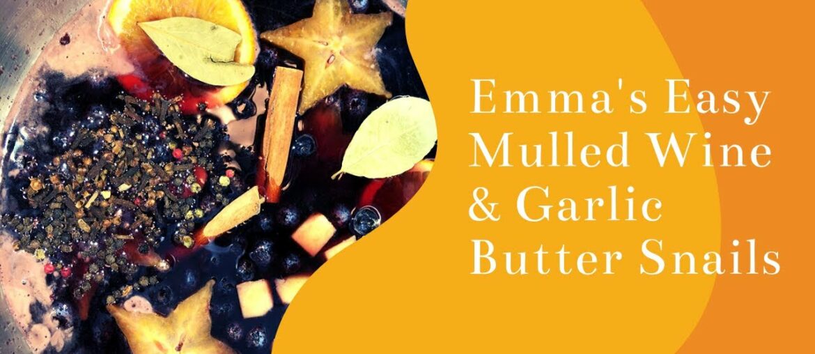 Virgin Mulled Wine and Garlic Butter Escargot