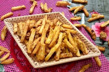 Bangladeshi potato finger chips//masala french fries recipes//আলু রেসিপি