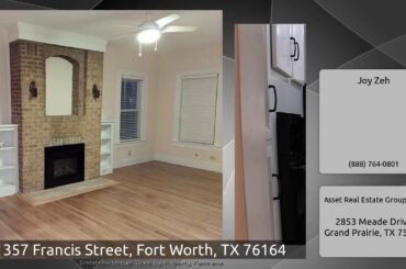 1357 Francis Street, Fort Worth, TX 76164