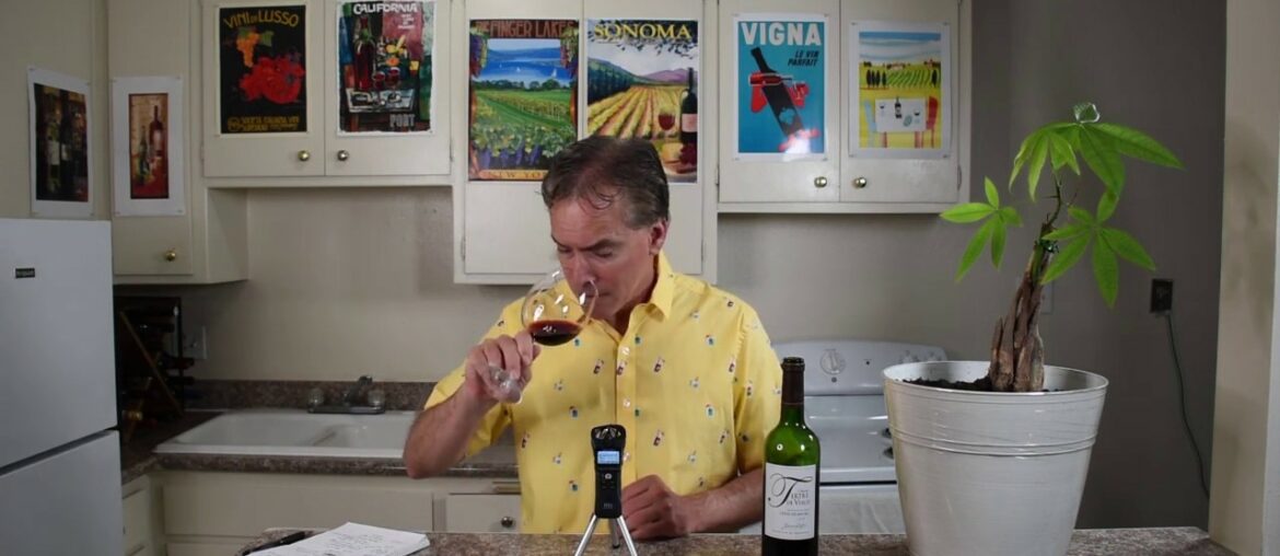 Budget Wine with Bacchus Bruce 2014 Chateau Tertre de Viaud Cotes De Bourg France Wine Tasting