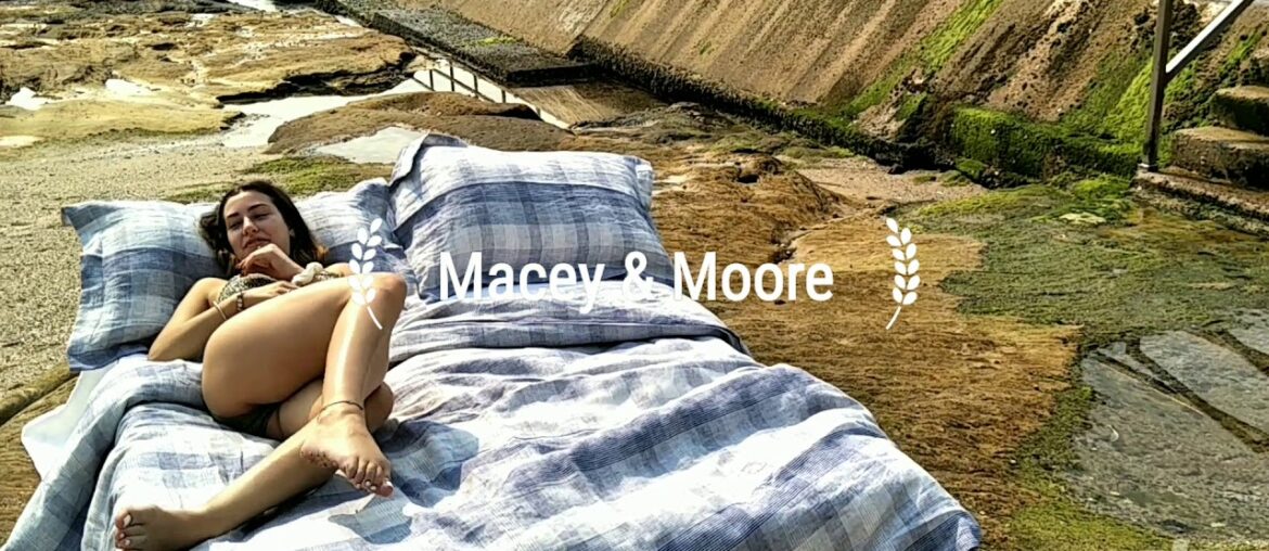 Yarn Dyed Pure French Linen Stripe Design at Rockpool