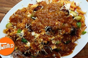 Christmas Loaded Fries Recipe | Christmas Recipes | Best Loaded Fries | Twisted