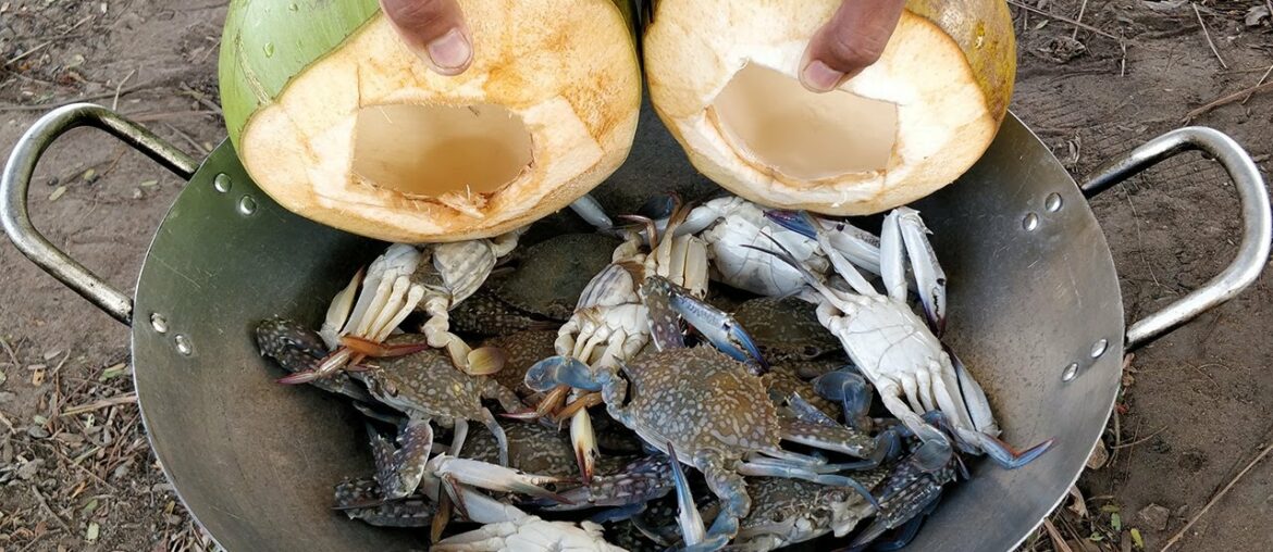 Crab Coconut Recipe / Cooking Crab with Coconut Water