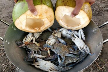Crab Coconut Recipe / Cooking Crab with Coconut Water