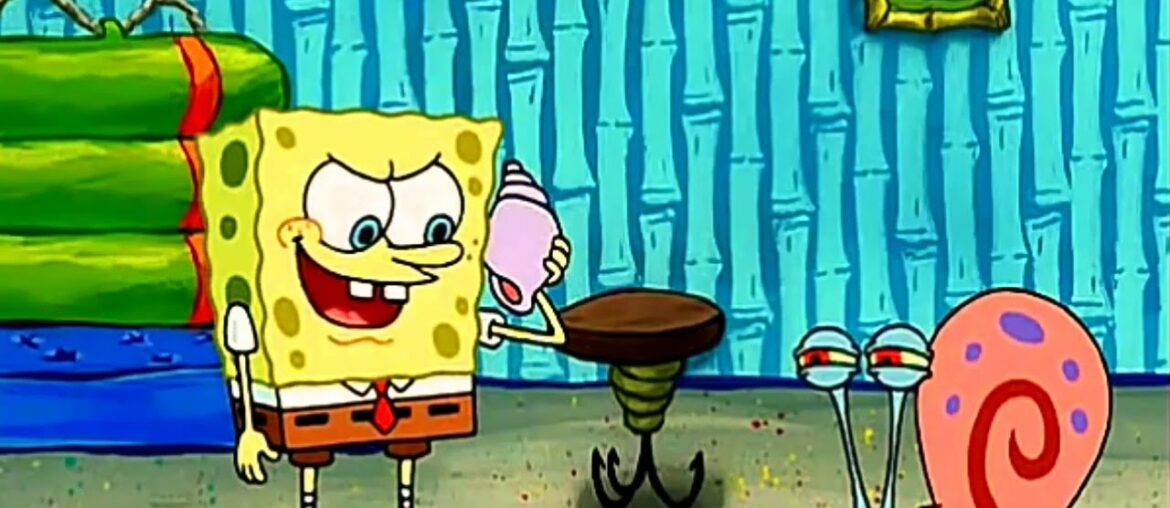 SpongeBob Hello fancy French Restaurant x100 Faster