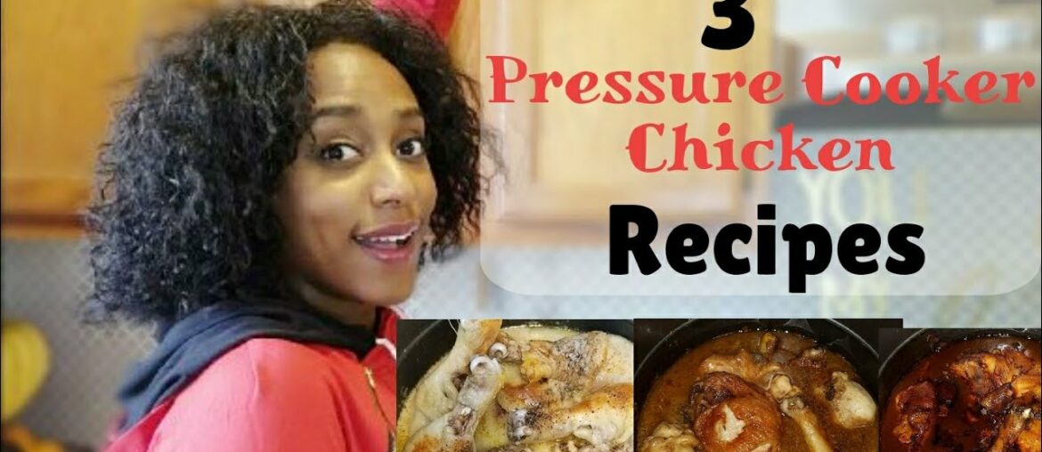 3 Easy (Instant Pot) Pressure Cooker Chicken Recipes / Come Cook with me / Fast Easy Chicken Recipes