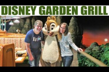 Disney Garden Grill Character Dining at EPCOT!