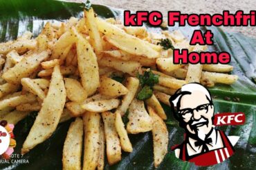 How to make KFC French fries at Home ready to taste