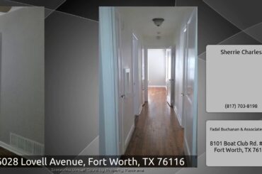 6028 Lovell Avenue, Fort Worth, TX 76116