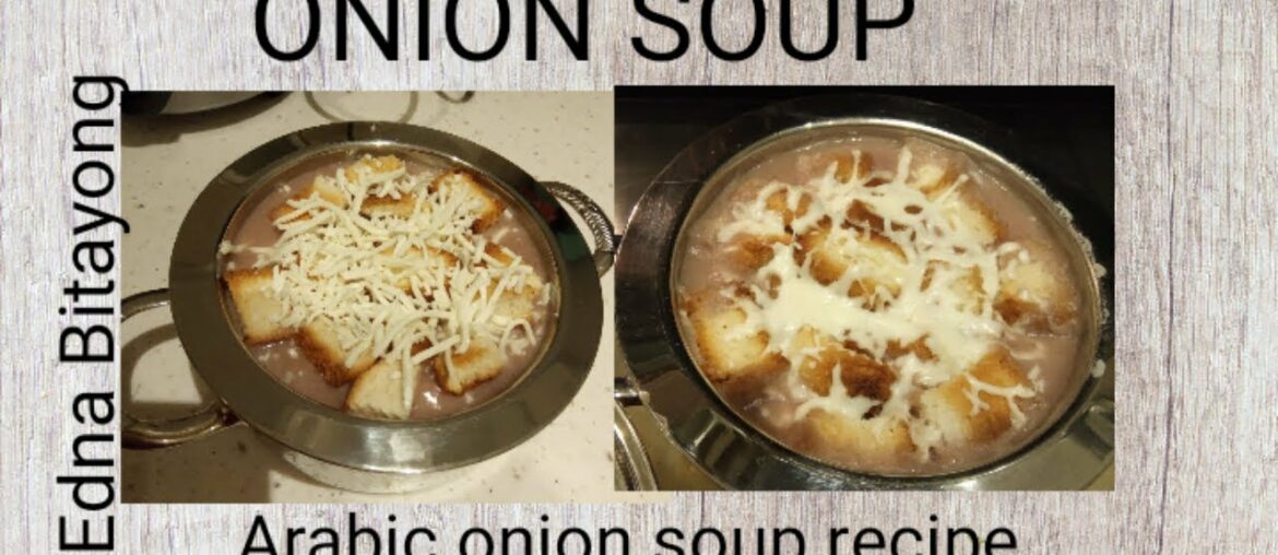 How to make Arabic onion soup recipe|Easy homemade soup