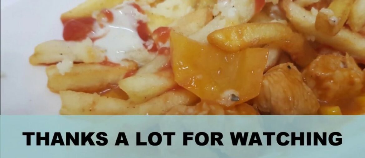 HOW TO MAKE SUPER YUMMY LOADED FRIES, INSTANT LOADED FRIES RECIPE...