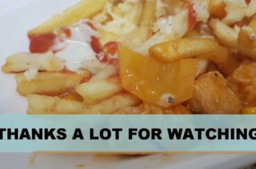 HOW TO MAKE SUPER YUMMY LOADED FRIES, INSTANT LOADED FRIES RECIPE...