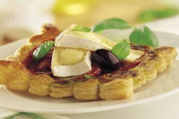 French Recipes :How to Make Mini-camembert galettes