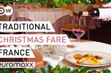 Capon & Yule log - Traditional Christmas Fare From France | Euromaxx