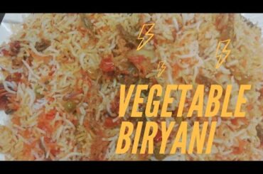 Vegetable Biryani Recipe|How to make Vegetable Biryani at home|Simple and tasty