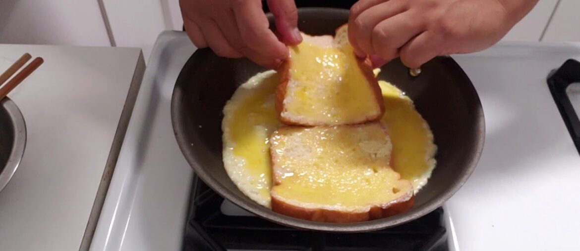 French toast omelette sandwich.