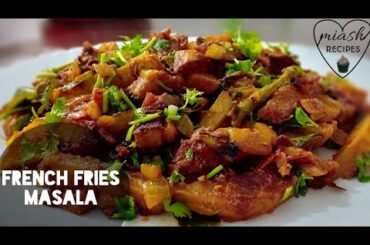 French Fries Masala Recipe | Kids Favourite Recipe | Lunch Box Recipe