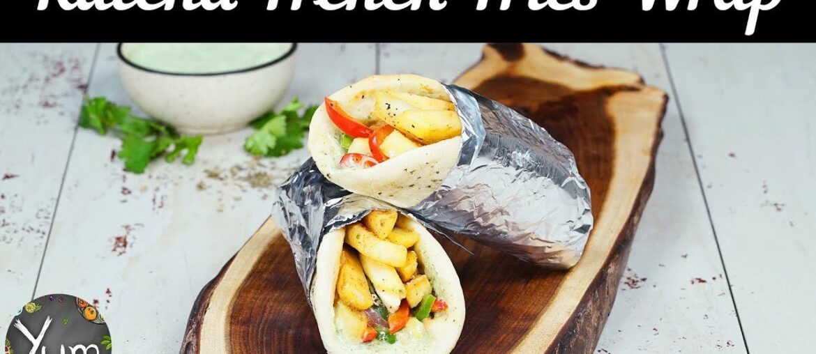 Kulcha French Fries Wrap