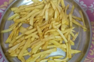 French fries resturent style/ easy snack recipe