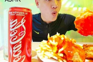 먹방 Mukbang fried chicken and French Fries (No Talking)COOKING&EATING SOUNDS |recipe Zach Choi ASMR