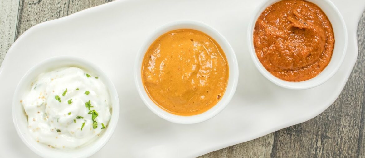 3 Chutney Recipes / Easy Dips & Sauces | Schezwan Sauce, Sesame Chutney and Eggless Milk Mayonnaise 3 Chutney Recipes / Easy Dips & Sauces | Schezwan Sauce, Sesame Chutney and Eggless Milk Mayonnaise