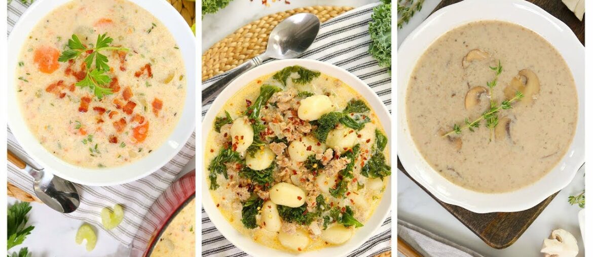 3 Fall Soup Recipes | Fall Comfort Foods