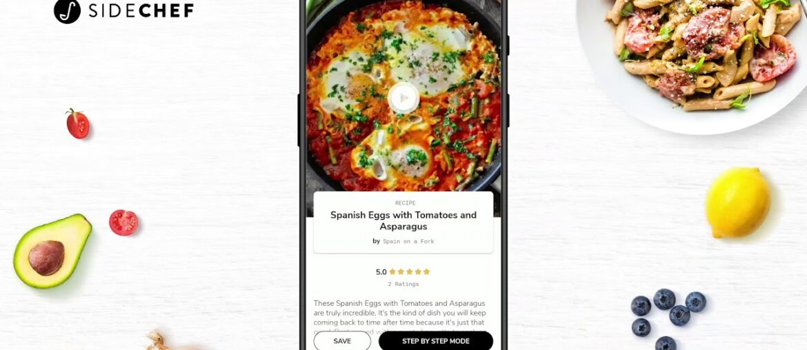SideChef Promo Video ***Search by Ingredient & Video Recipes***