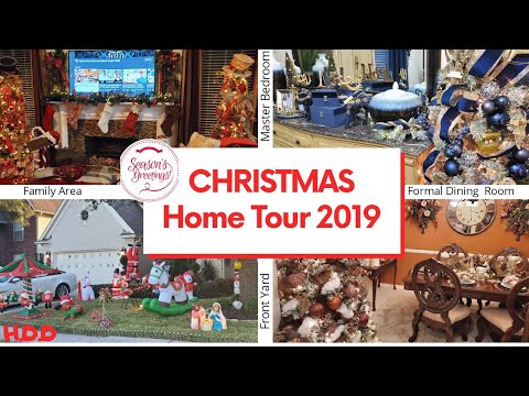 Christmas Home Tour 2019|| Family Area/ Yard/ Master Bedroom & Dining Room|| Decorated entire Home . Christmas Home Tour 2019|| Family Area/ Yard/ Master Bedroom & Dining Room|| Decorated entire Home .