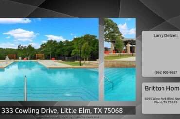 333 Cowling Drive, Little Elm, TX 75068