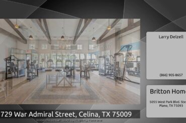 2729 War Admiral Street, Celina, TX 75009
