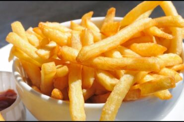 Golden Crispy French Fries | Tasty French Fries Recipe