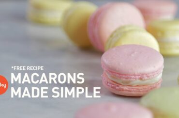 How to make macarons (with free recipe) | Baking Tutorial with Zoë François