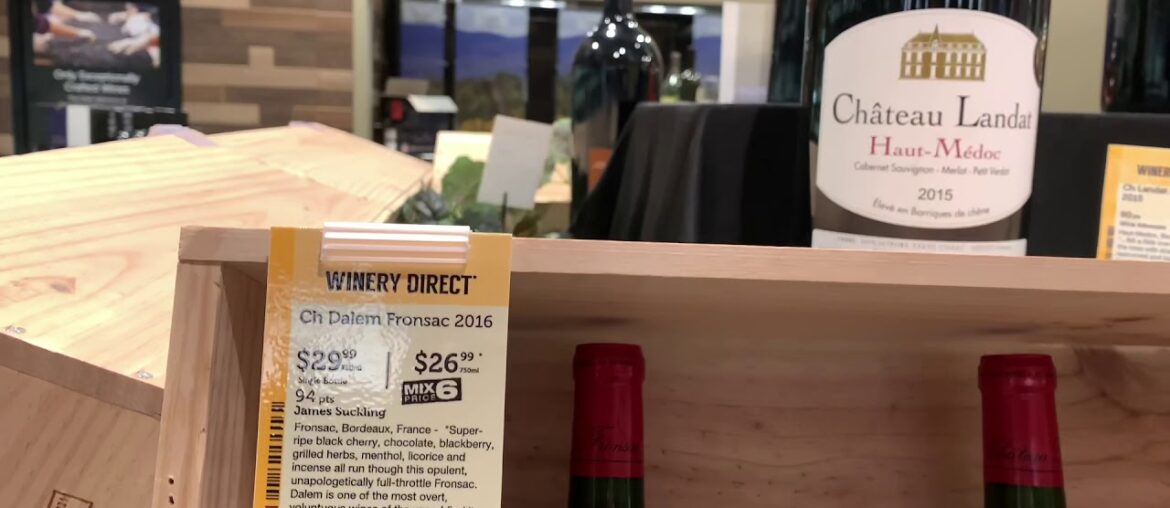 French Red Bordeaux Wine Chateau Dalem 2016