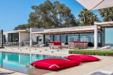 Contemporary Sea View Villa Rental Available near Saint Tropez France
