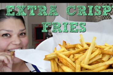Old Potatoes Make Crispy Fries | Extra Crispy French Fries Recipe