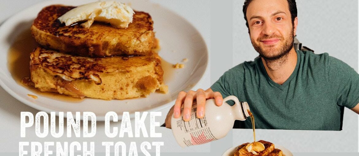 Sara Lee Pound Cake French Toast! | Brunch Boys Sara Lee Pound Cake French Toast! | Brunch Boys