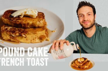 Sara Lee Pound Cake French Toast! | Brunch Boys