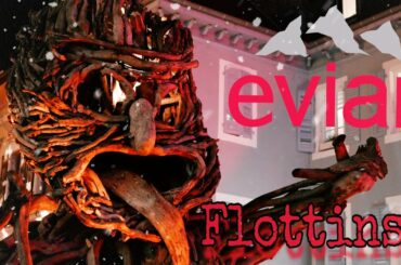 Evian's strange Christmas village: THE FLOTTINS