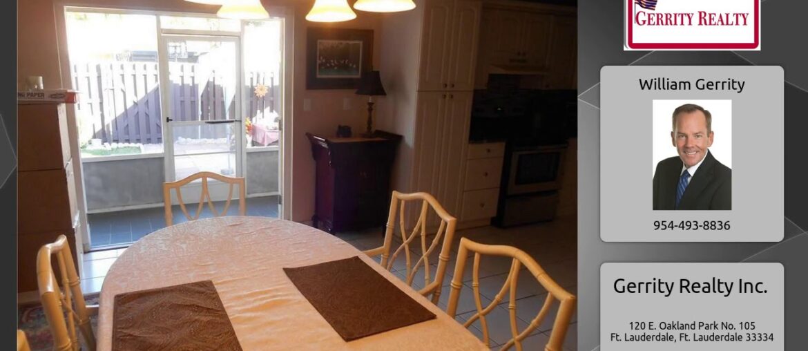 3026 NW 69th Ct, E3, Fort Lauderdale, FL 33309