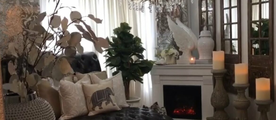 2019 Summer Room Tour!!! French Country, Rustic with A touch of glam!!! #Rustic Glam Home tour l