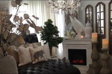 2019 Summer Room Tour!!! French Country, Rustic with A touch of glam!!! #Rustic Glam Home tour l