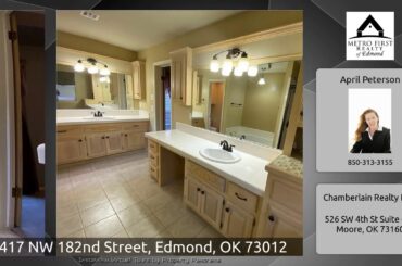 1417 NW 182nd Street, Edmond, OK 73012