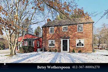 116 Cabin Ln., OHara, PA 15238