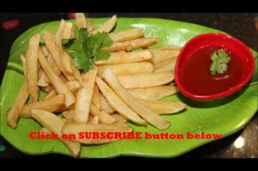 McD Style Cripsy French Fries Recipe!  क्रिस्पी फ्रेंच फ्राइज़ बनाने का सबसे आसान तरीका |