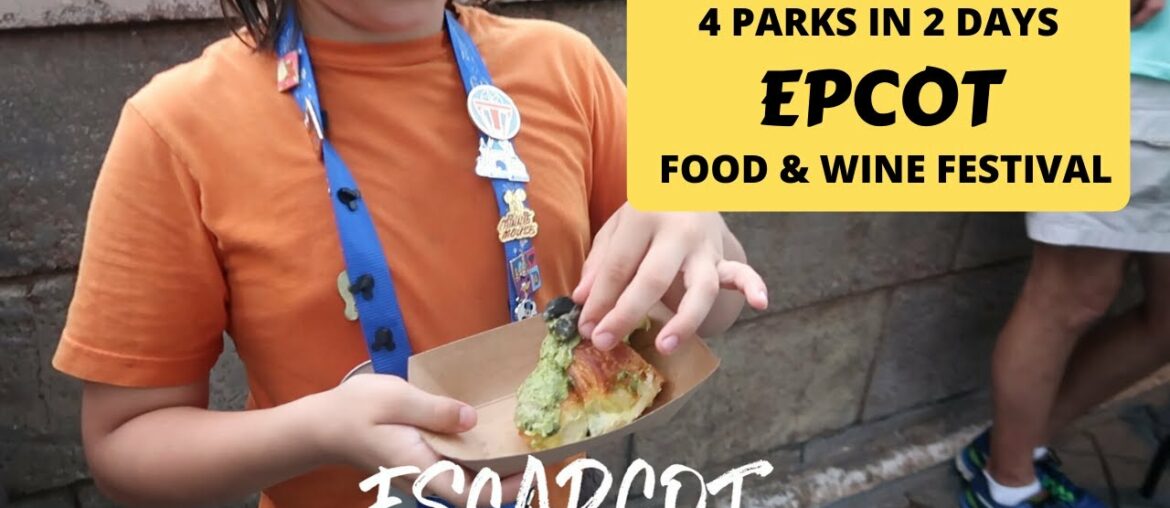 Disney World – 4 Parks in 2 Days – EPCOT Food & Wine Festival Disney World - 4 Parks in 2 Days - EPCOT Food & Wine Festival