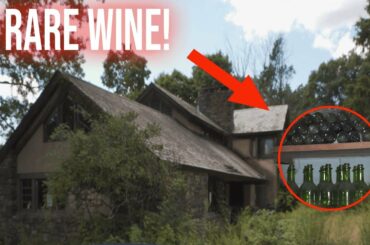 Found HUNDREDS of Bottles of RARE Wine at Abandoned Winery!