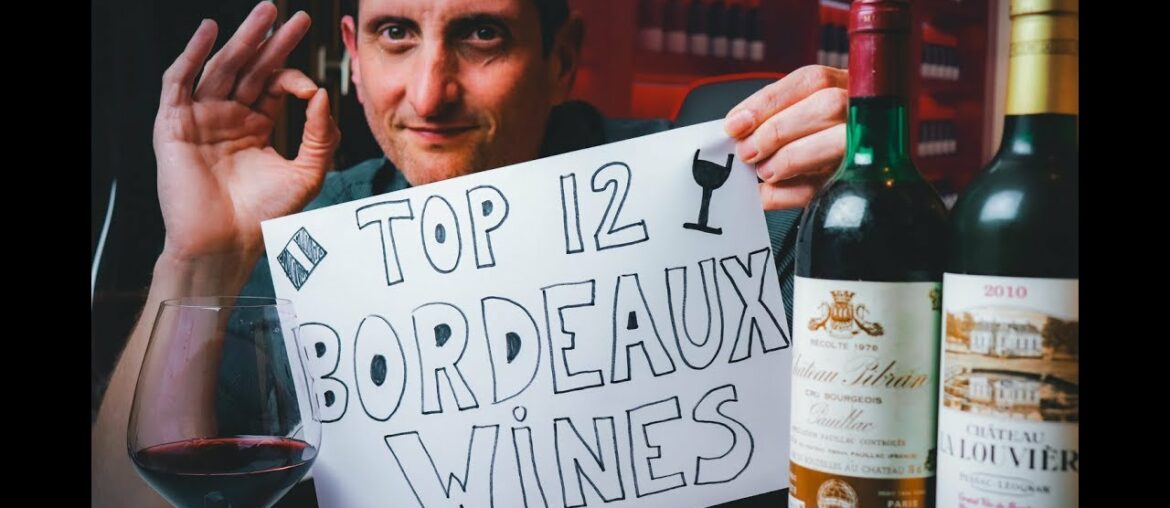 Top 12 Bordeaux Chateaux👌🍷 Wines You Should Know